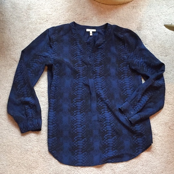 Joie python print blouse. - Picture 1 of 5